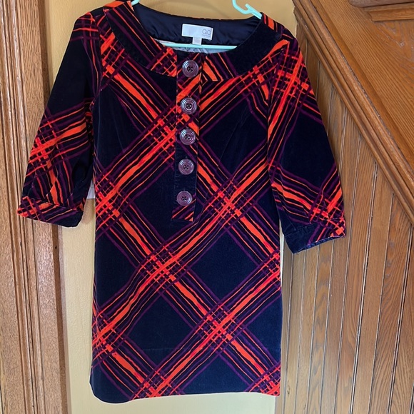 Retro Corduroy Mini Dress - Picture 5 of 7